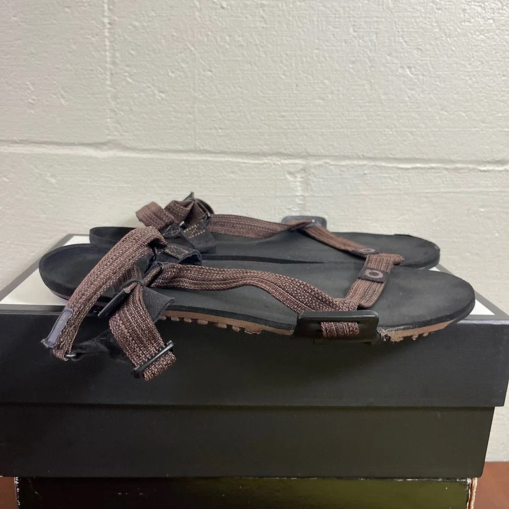 Xero Shoes Z-Trail EV Strappy Minimalist Barefoot Brown Hiking Sandals Men's 13